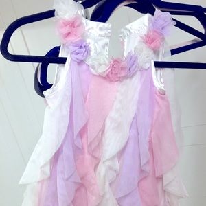 Biscotti Ruffled Dress